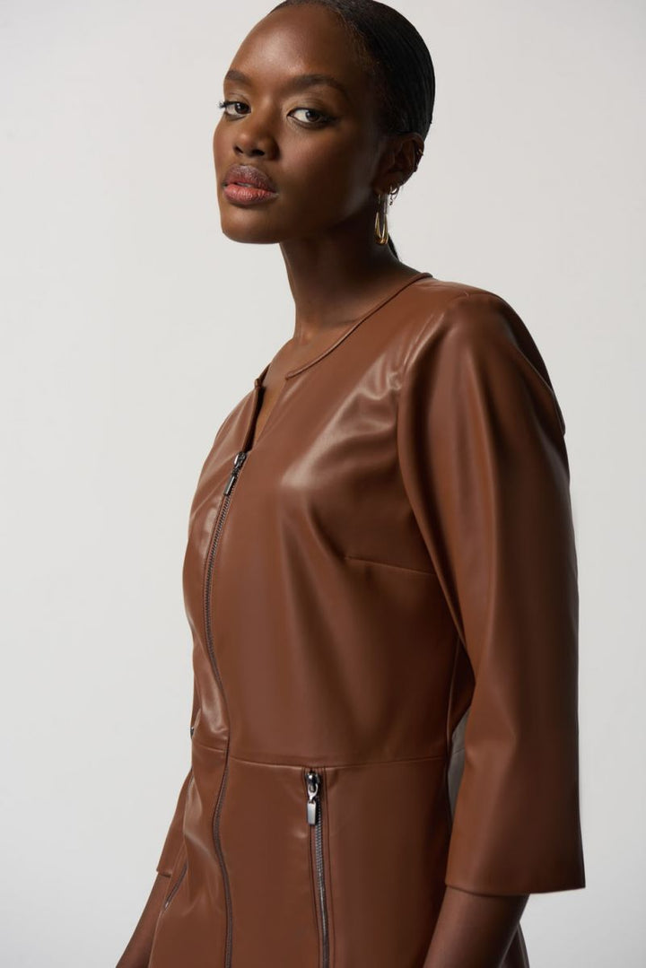 JOSEH RIBKOFF LEATHER DRESS 233920