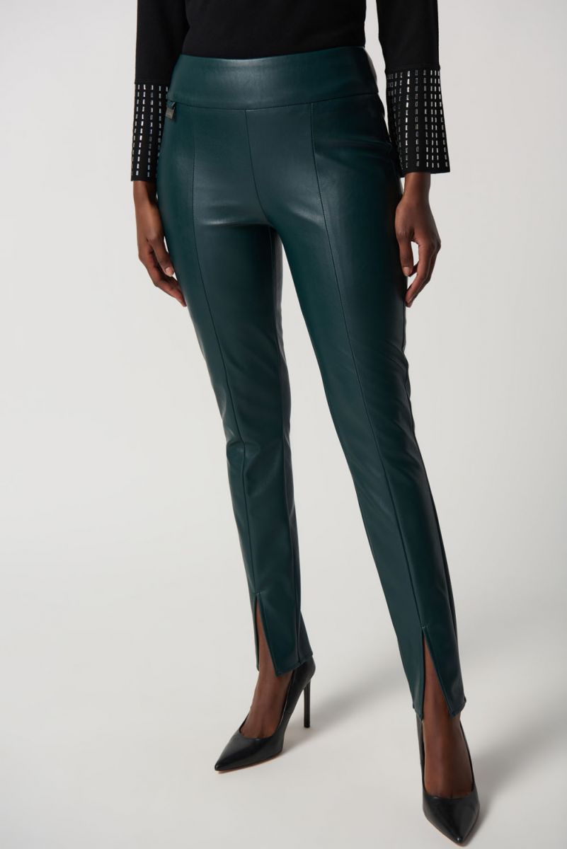 Joseph Ribkoff Leather Pants