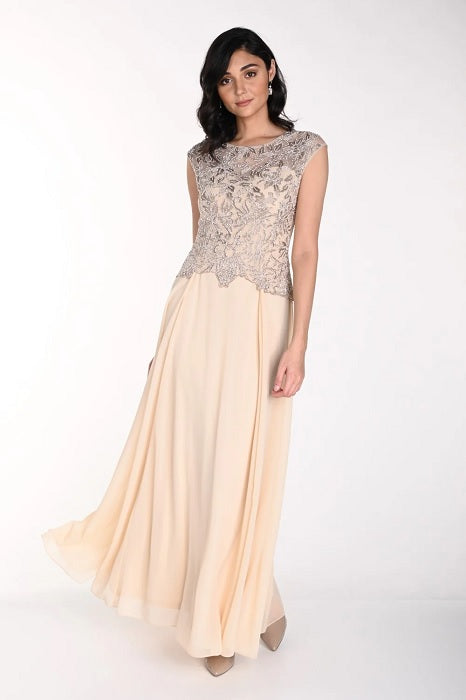 Frank Lyman 2423031 Gown - Champagne