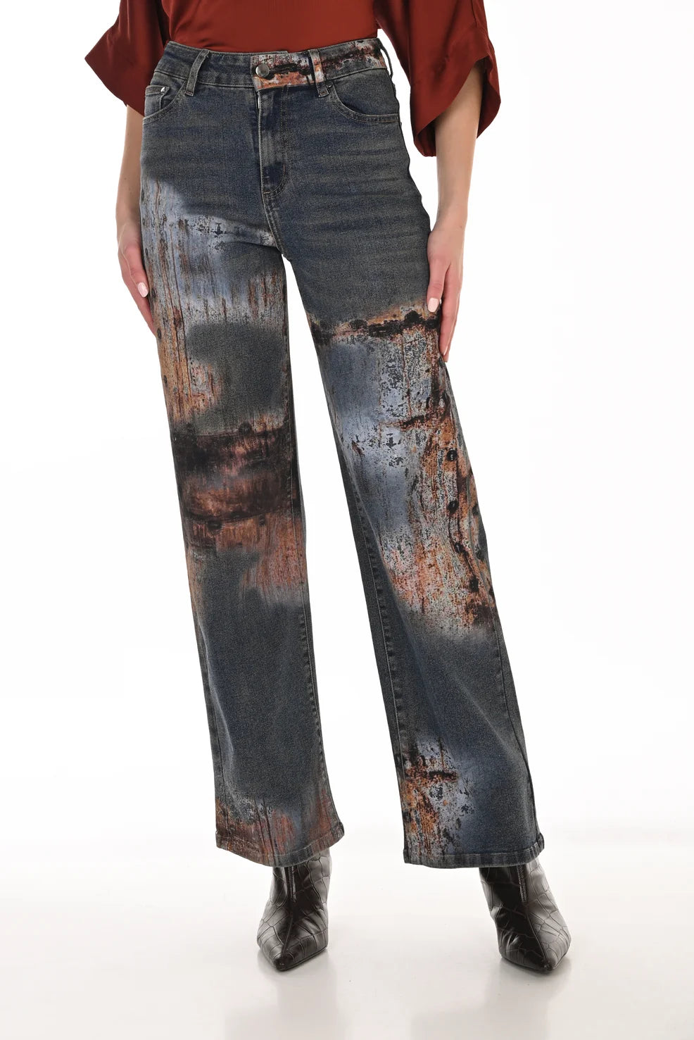 Frank Lyman 263743 Denim Pant