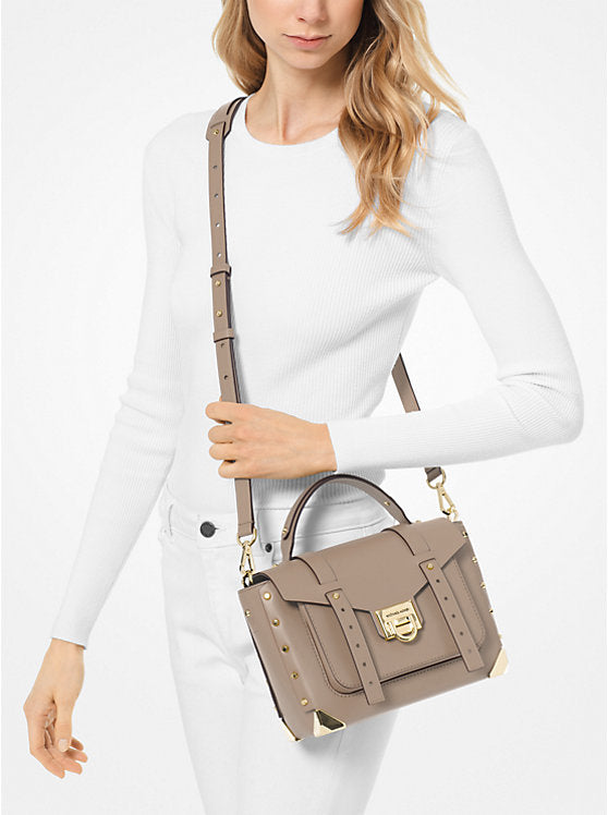 Michael Kors The Manhattan Leather Satchel Bag