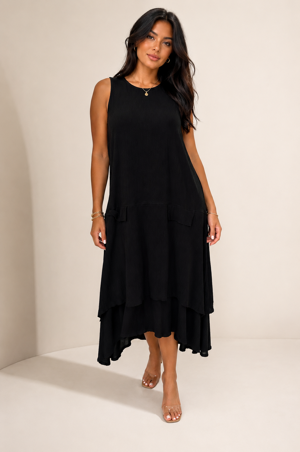Paolo Tricot  Black Dress 3354