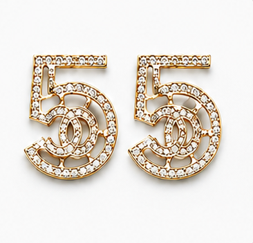 Chanel Inspired 888 Earrings