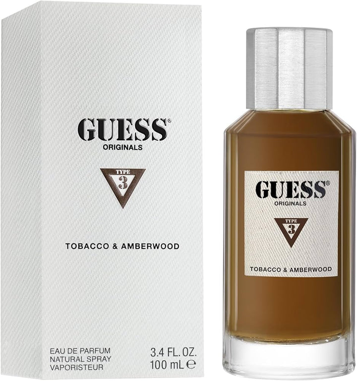 Guess Type 3 Tobacco & Amberwood EDP by Guess