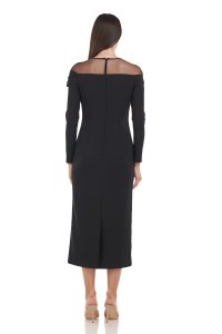 J S COLLECTION BLACK GOWN