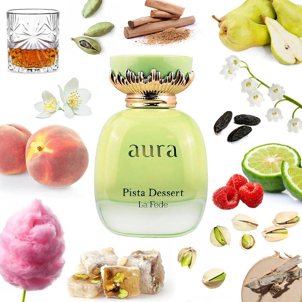 La Fede Aura Pista Dessert Khadlaj Perfumes Eau de Parfum