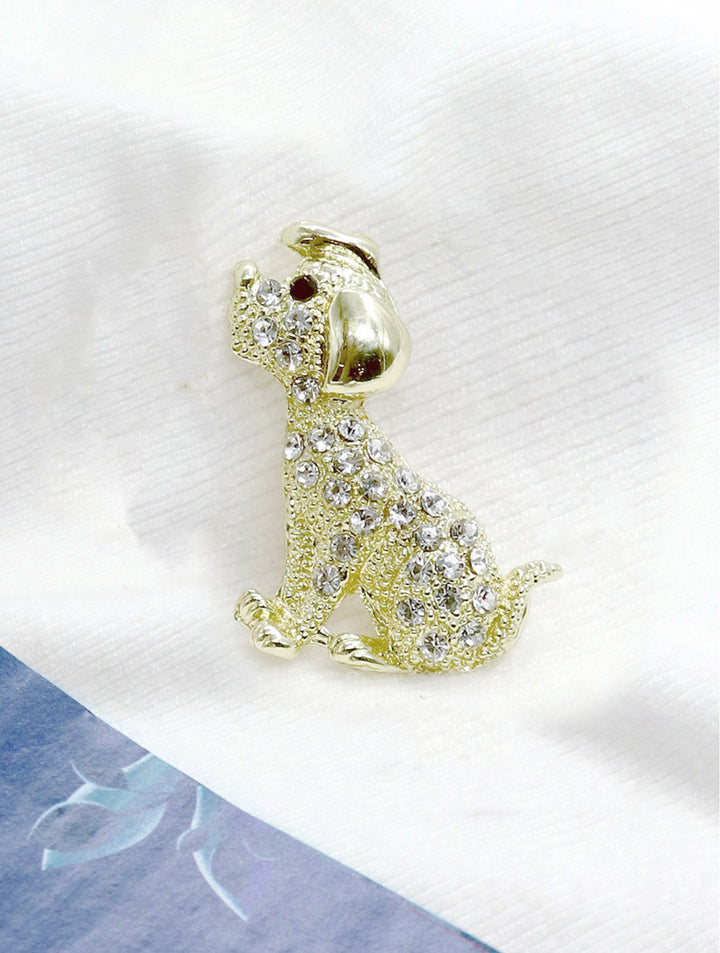 Fashion Jewelry BH1211 Dog Brooch