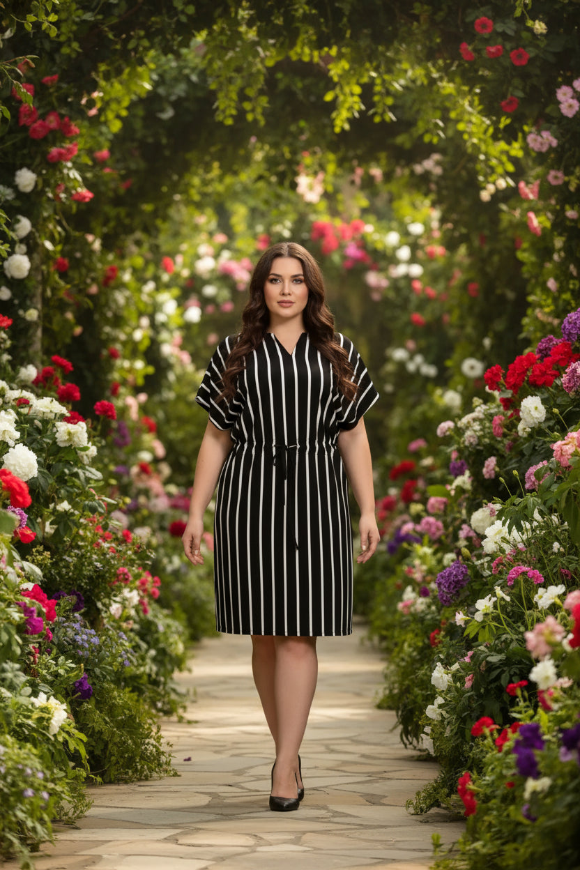 Breezy Stripe Dress-FINAL SALE