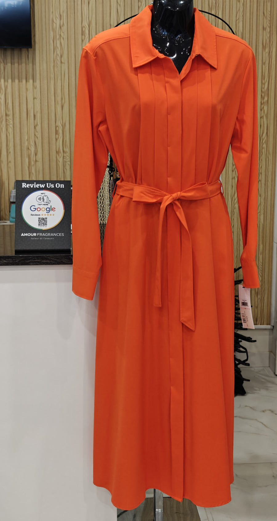 Calvin Klein Belted Long Sleeve Dress – Amour Boutique Calvin Klein Belted Long Sleeve Dress – Amour Boutique
