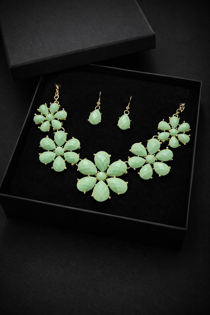 Fashion Jewelry NE065 Necklace/ Earrings set