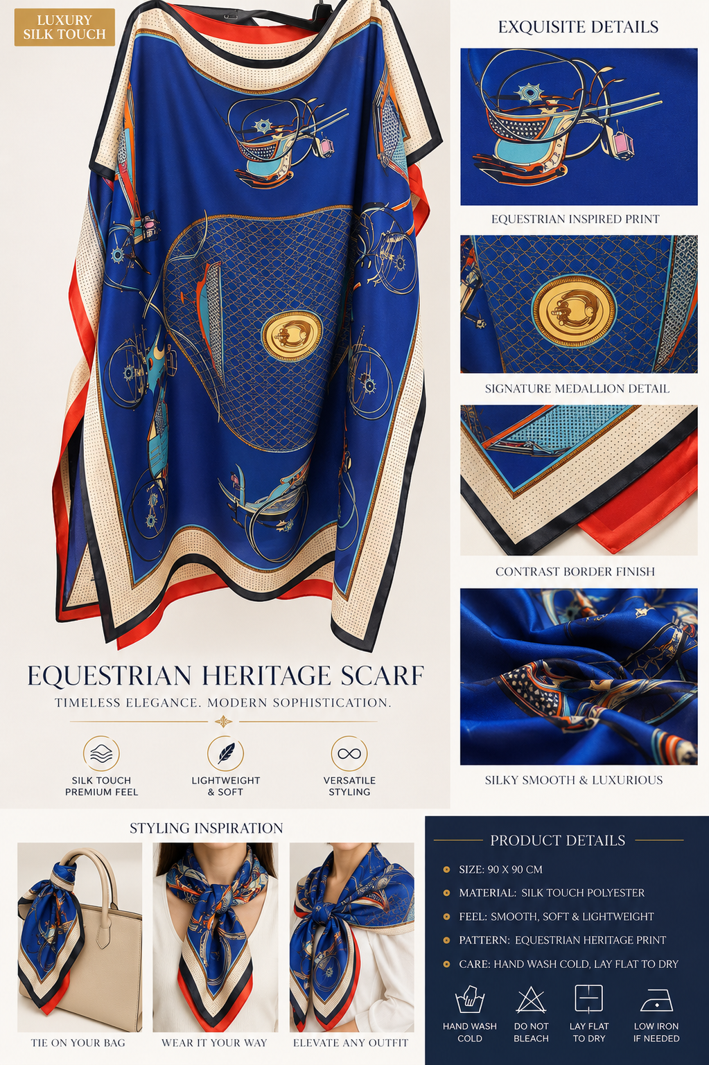 Luxury Fashion 1587 Scarfs