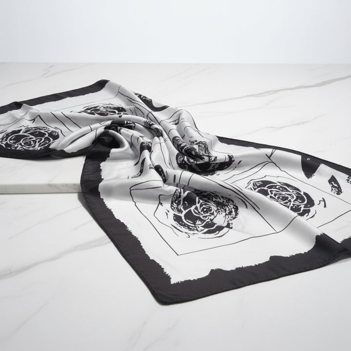 Flower Pattern Scarf