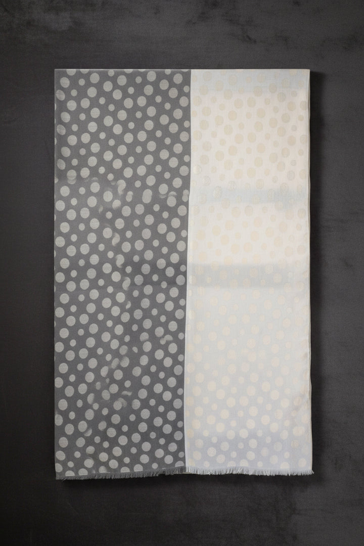 Cherie Bliss Two-Tone SF20606 Polka Dot Scarf