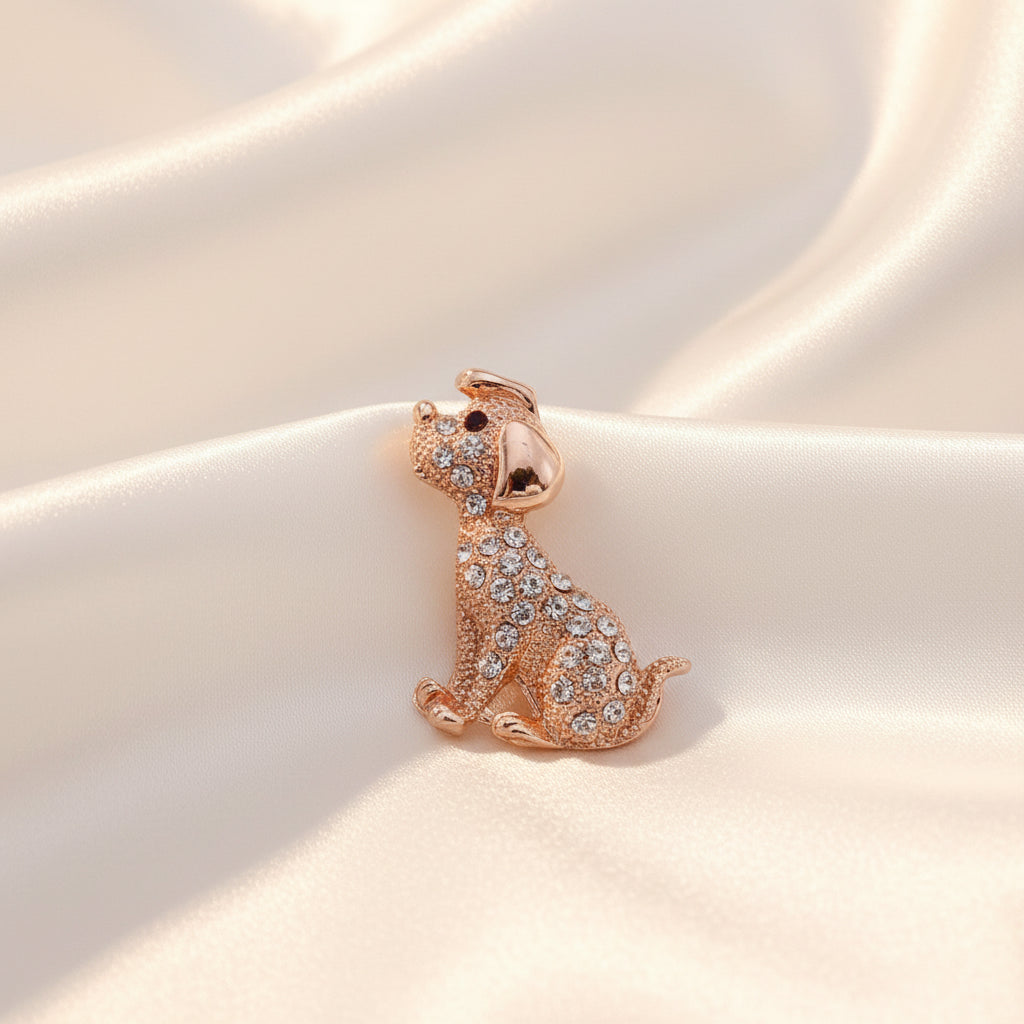 Fashion Jewelry BH1211 Dog Brooch