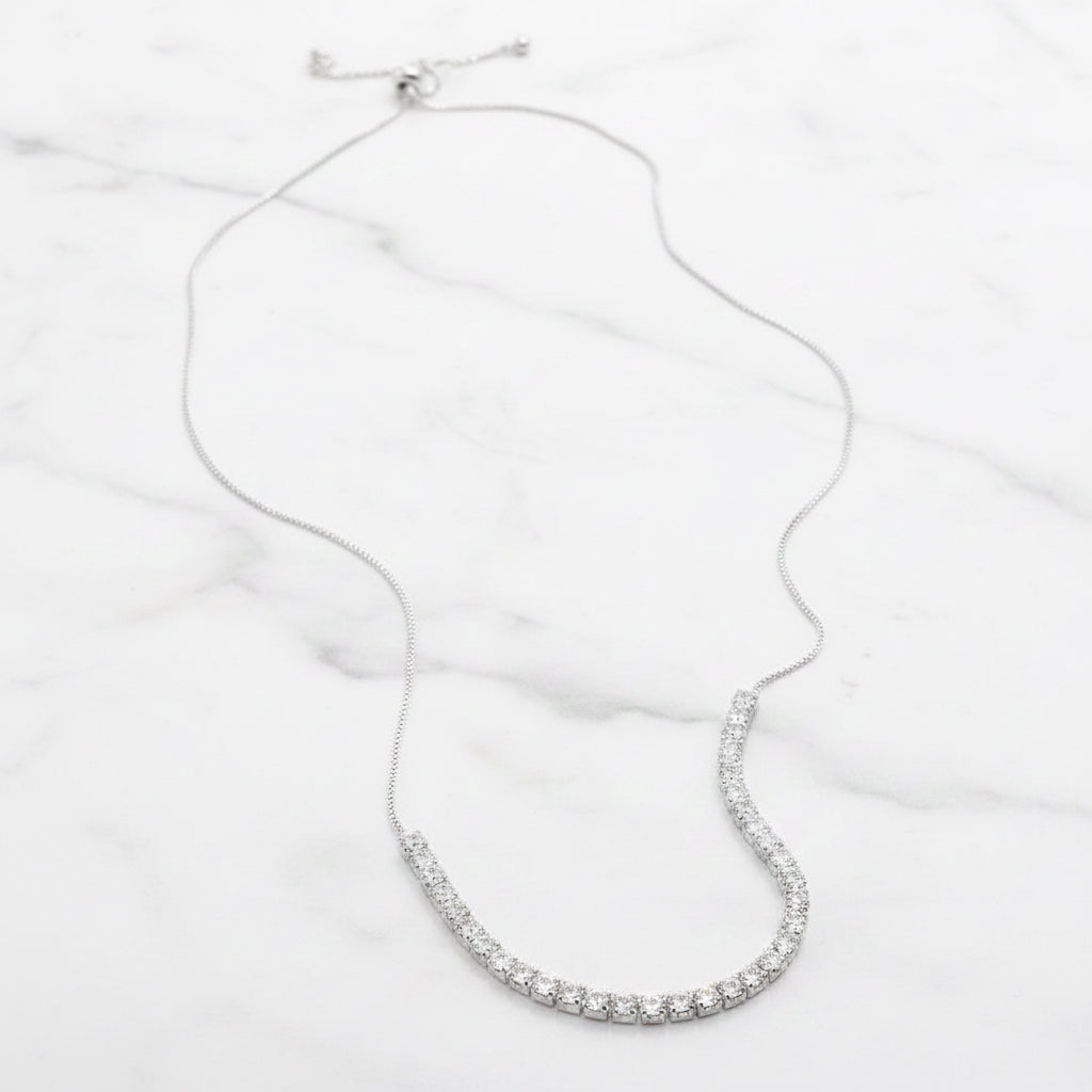 Cherie Bliss NC1140 Rhinestone Necklace