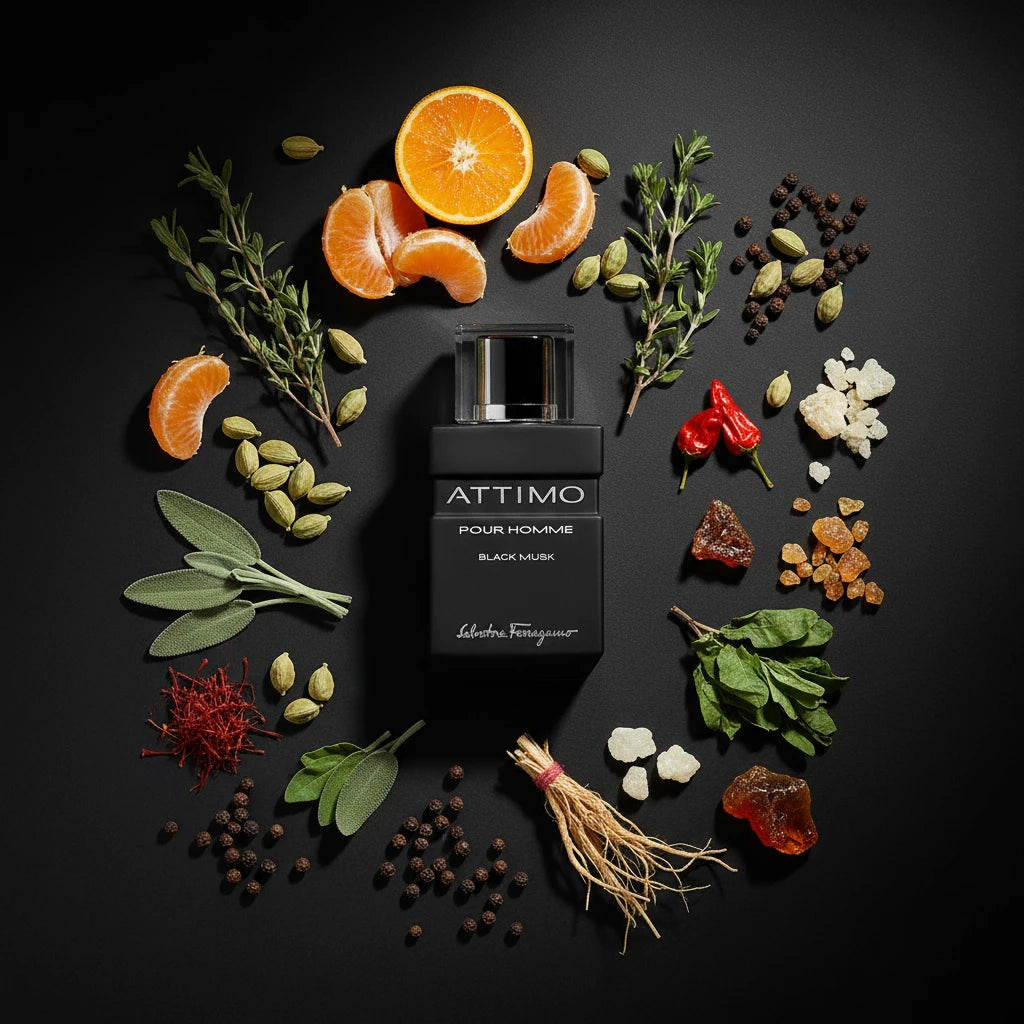 Salvatore Ferragamo Attimo Black Musk Pour Homme Eau de Toilette