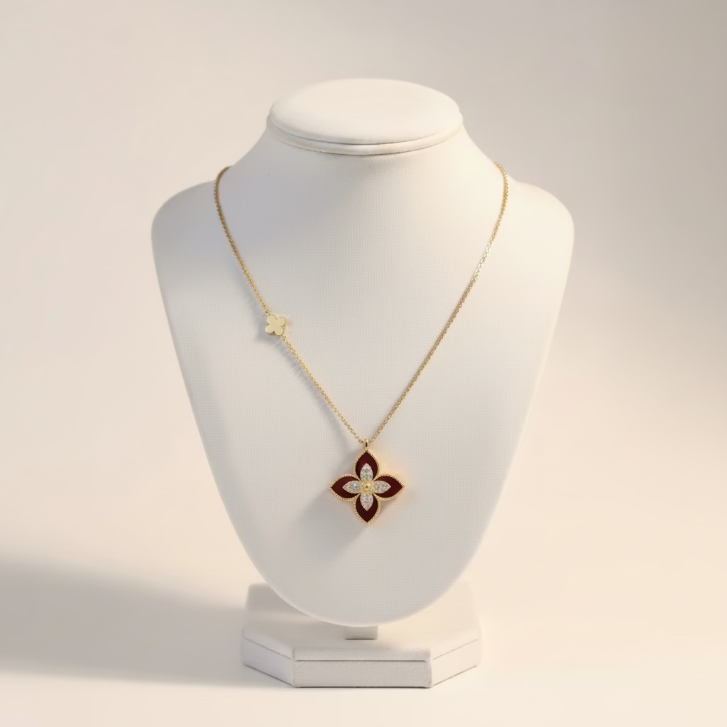 Roberto Coin Van Cleef Inspired Necklace