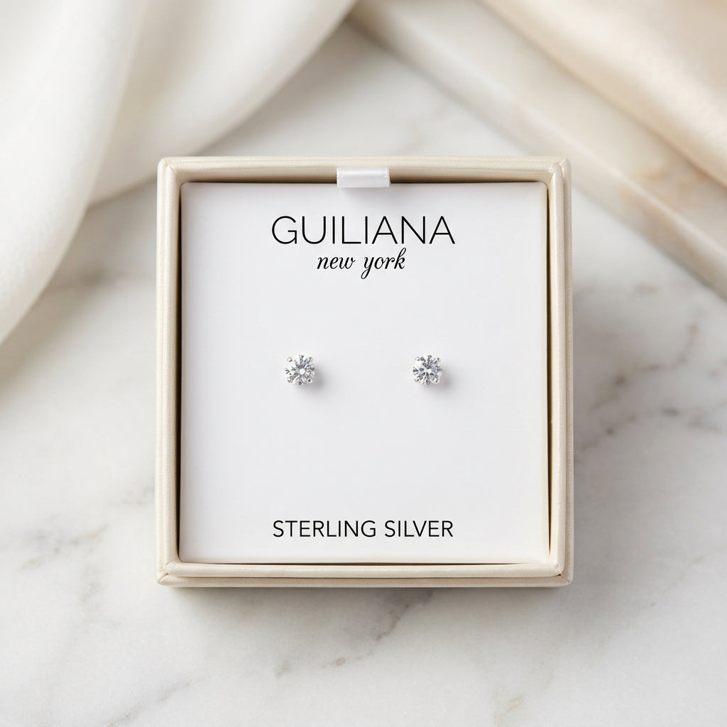 Guiliana Sterling Silver Studs