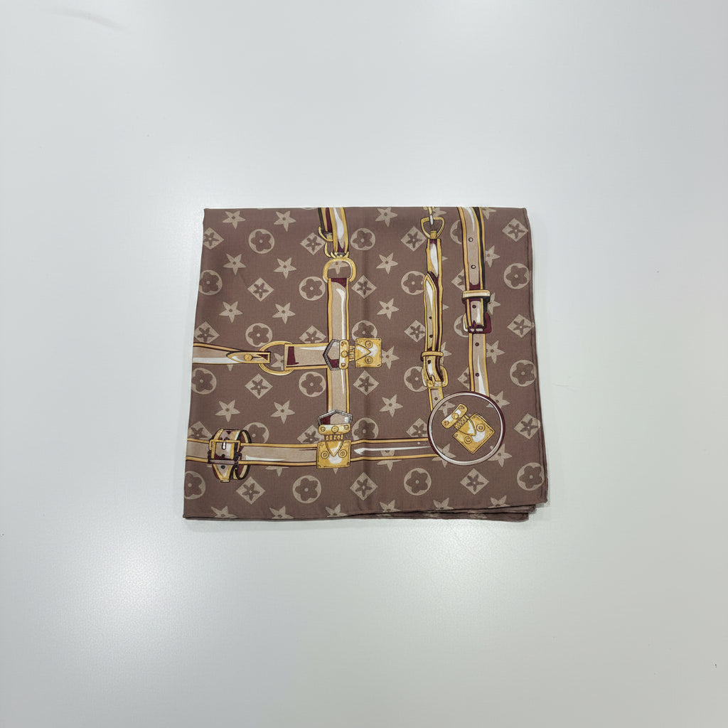 Cherie Bliss LV Pattern Scarf