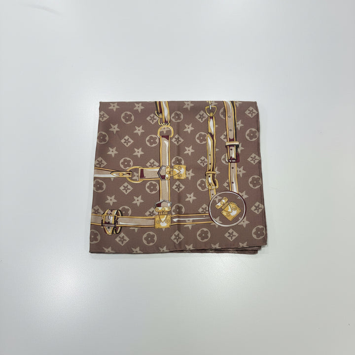 Cherie Bliss LV Pattern Scarf