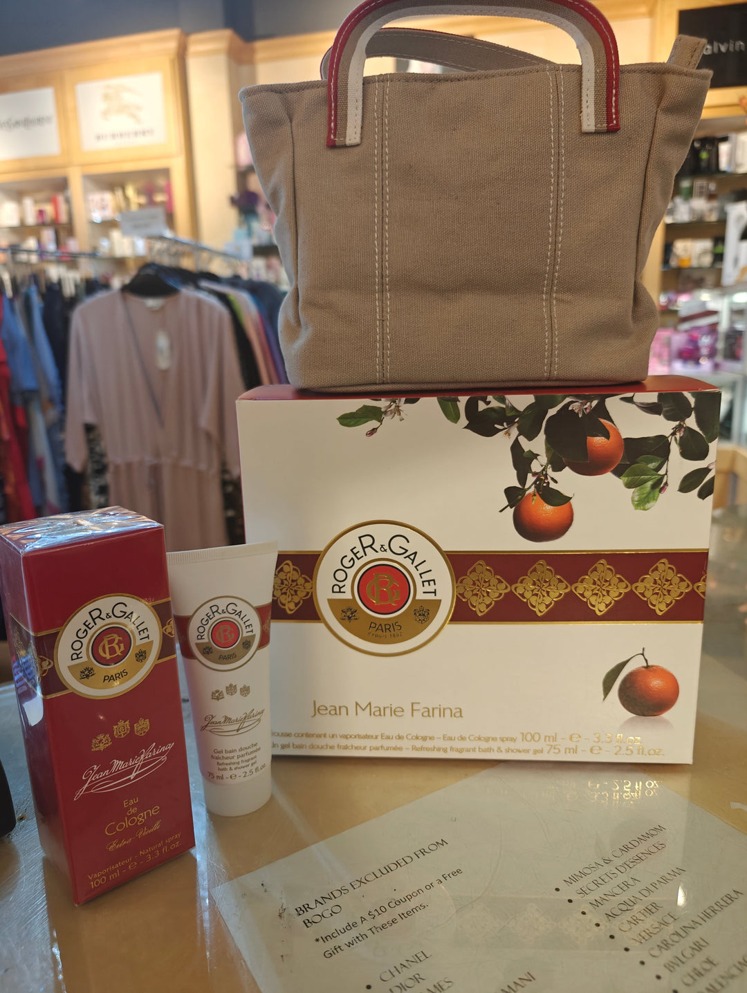 Rogers & Gallet JEAN MARIE FARINA EDC 3Pcs Gift Set
