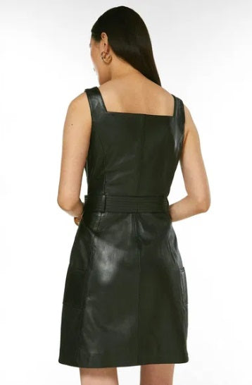 Karen Millen 29320 Leather Dress