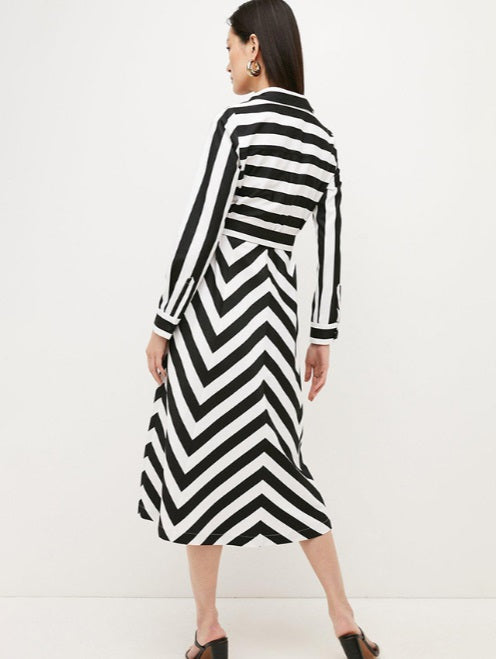 Karen Millen 2041 belted dress