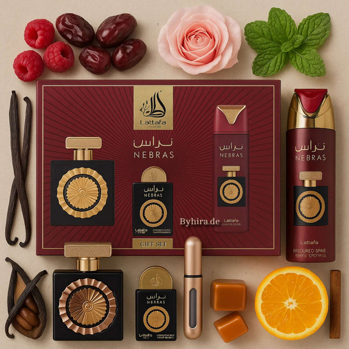 Nebras 3-Piece Perfume Gift Set by Lattafa Pride