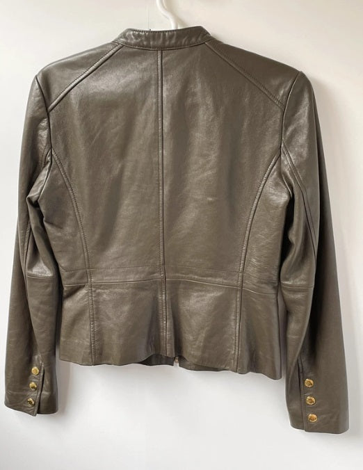 Michael Kors 4180 Leather Jacket