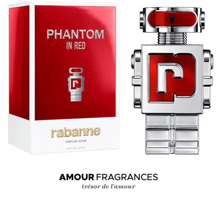 Paco Rabanne Phantom in Red Parfum Elixir