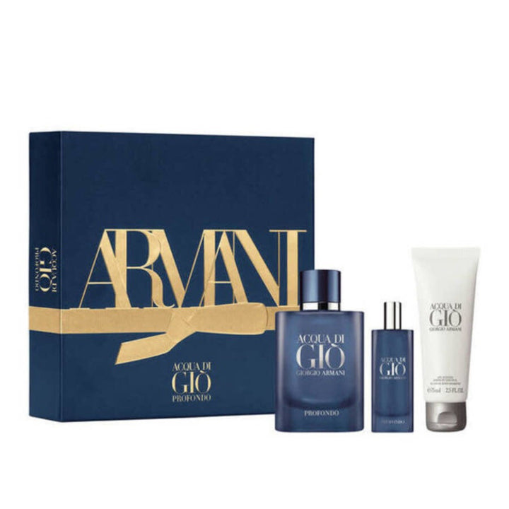 Acqua Di Gio Profondo EDP by Giorgio Armani Gift set