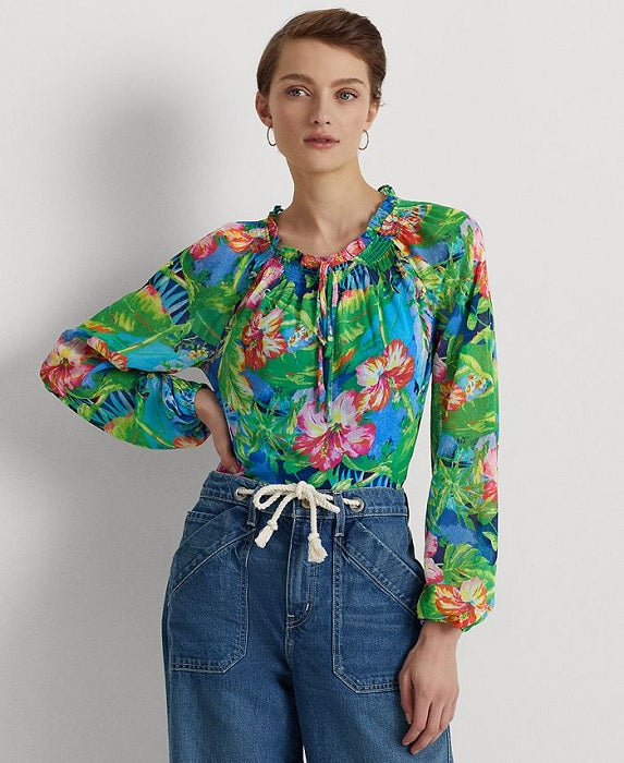 Lauren Ralph Lauren Floral Top