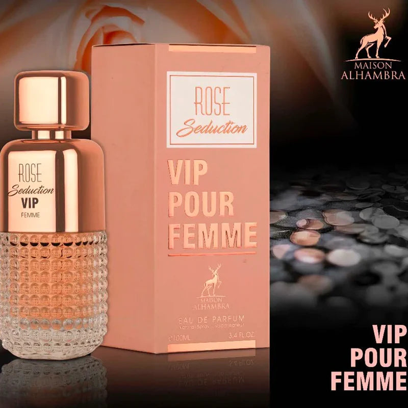 Rose Seduction VIP Pour Femme EDP by Maison Alhambra