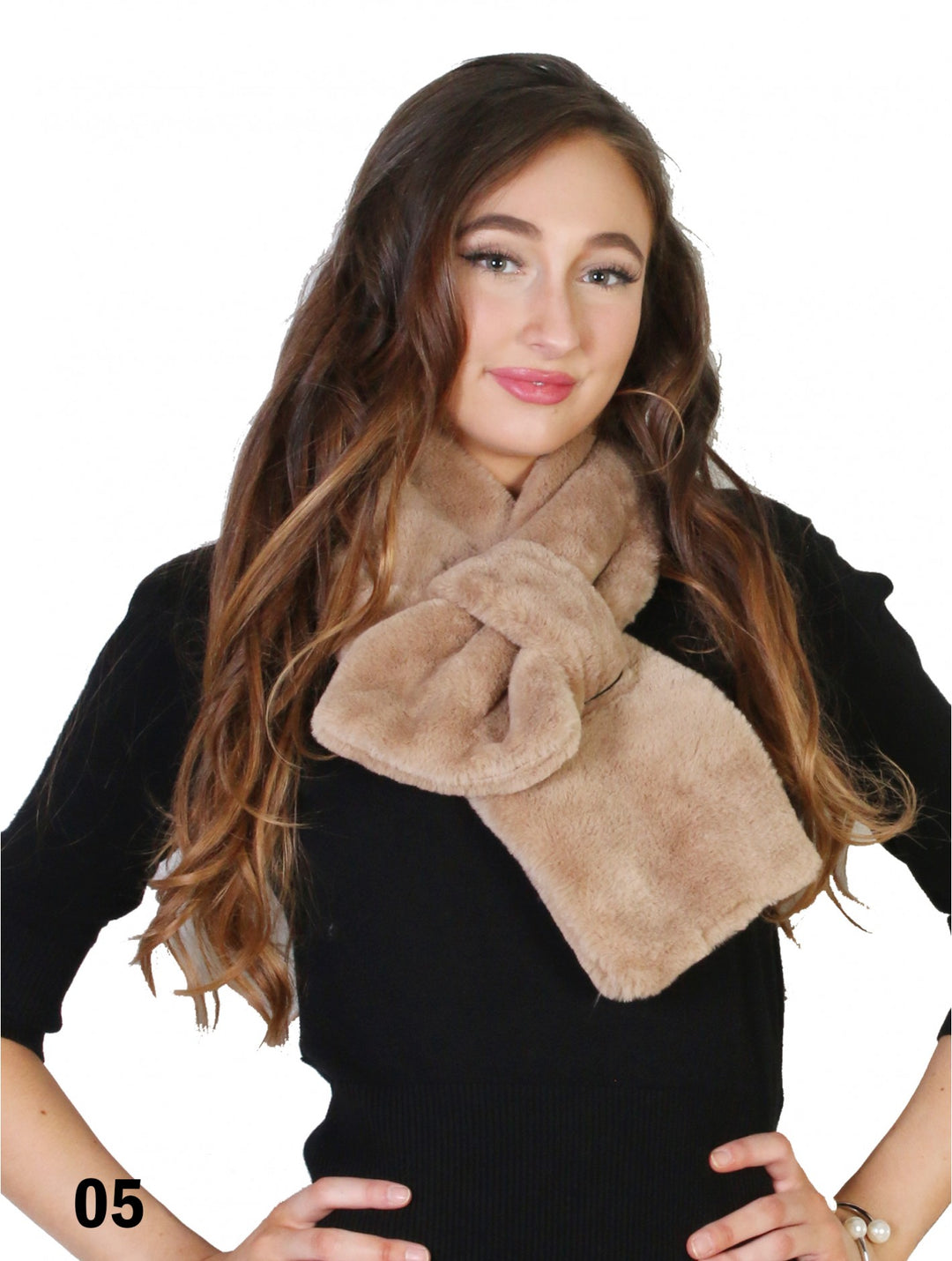 Cherie Bliss SF1462 faux fur scarf