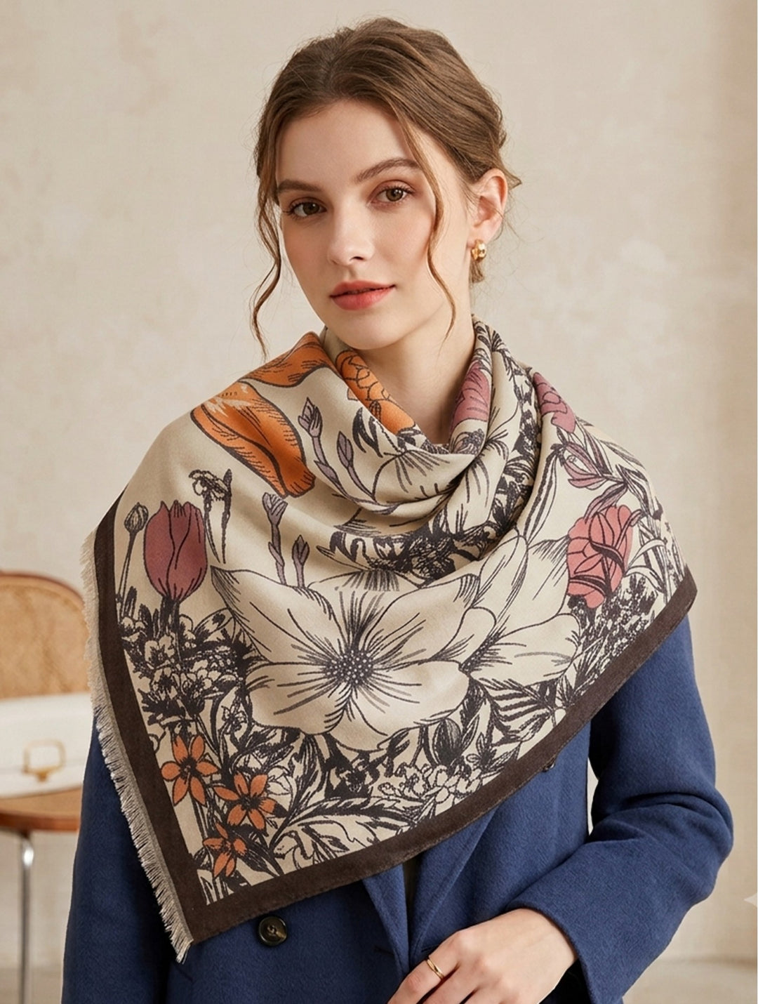 Cherie Bliss Scarf  SF217903PK