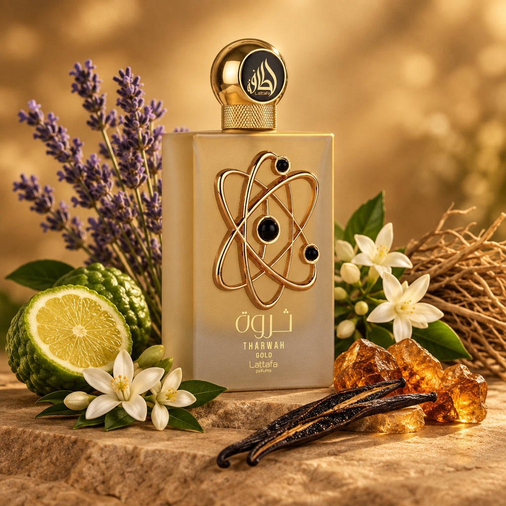 Lattafa Tharwah Gold Eau de Parfum