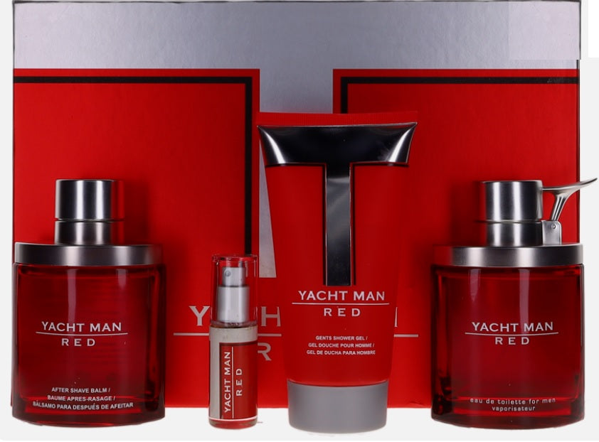 Yacht Man Red Set 4 pieces