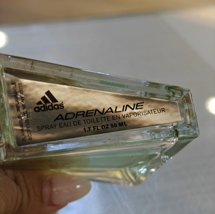 Adidas Adrenaline Eau de Toilette - AS IS IN PICTURE