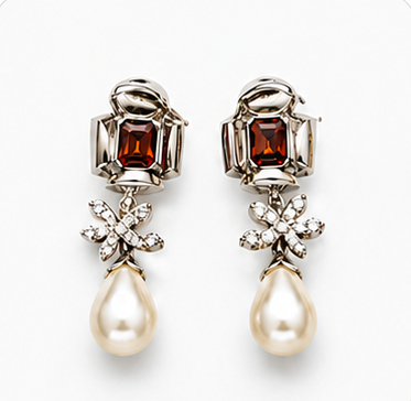 Chanel Inspired 888 Earrings