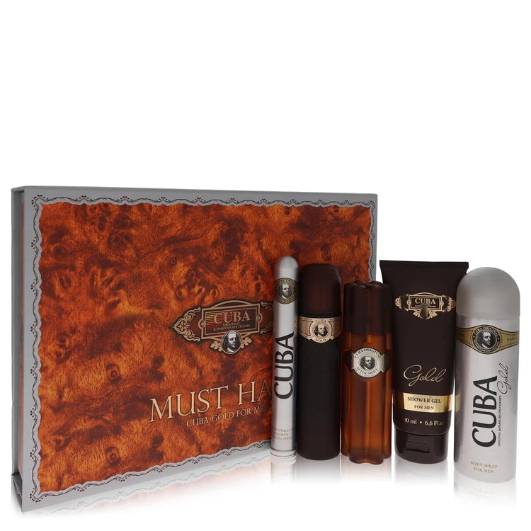 Cuba Gold Original EDT 5pcs Set