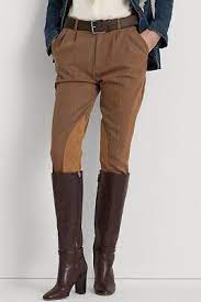 Ralph Lauren patch wool pant brown/4