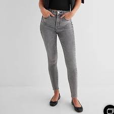 Express 07209769 Slim Gray Jean