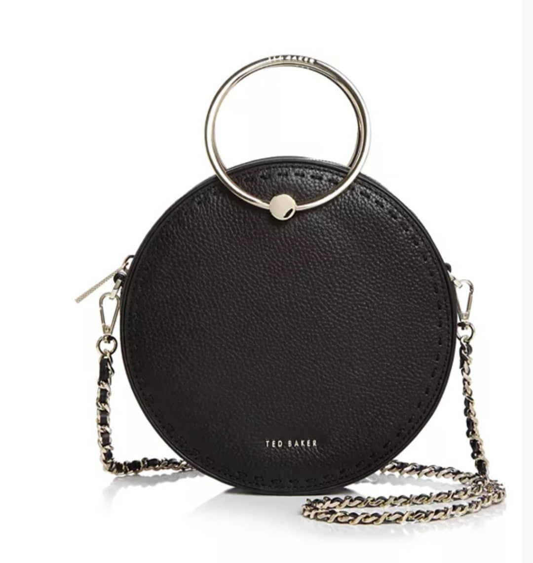 Ted Baker Maddie Stitch Leather Circle Crossbody