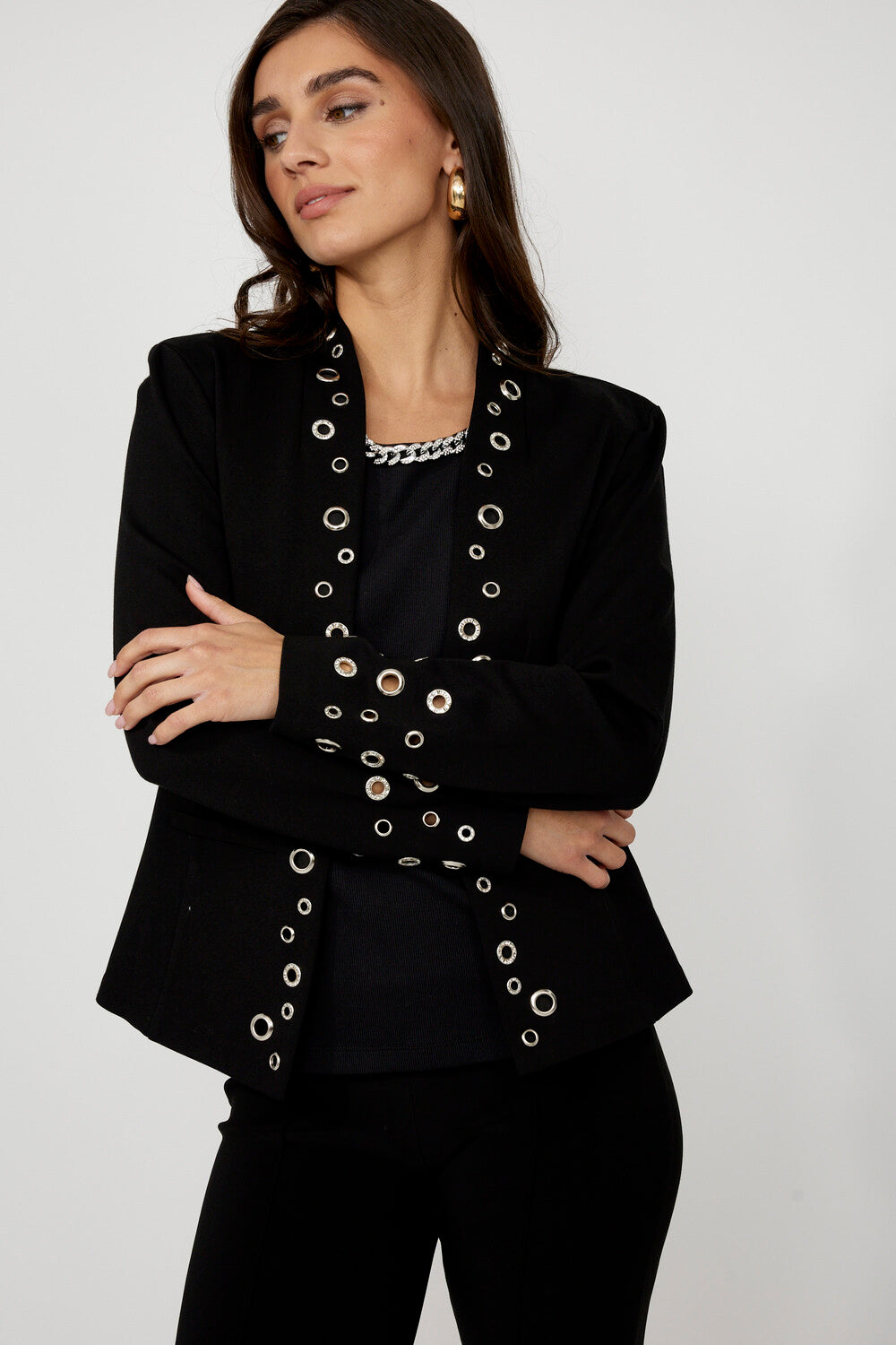 Frank Lyman Open Front Formal Top Style 256776U