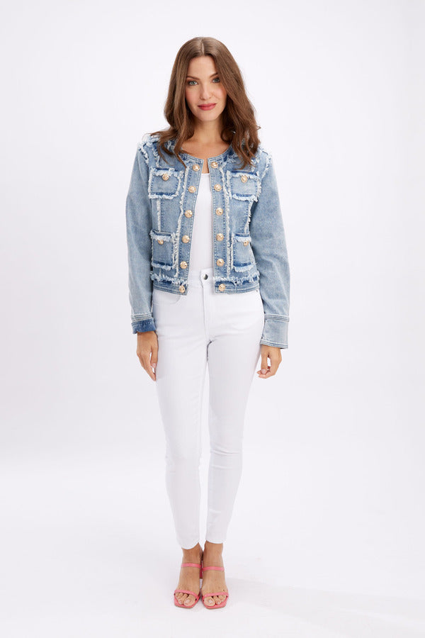 Frank Lyman 246203U jean jacket