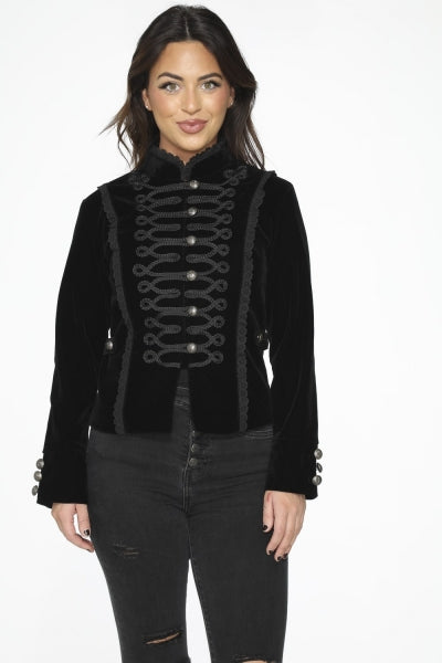 Orchid Bloom 30150 Velvet Jacket