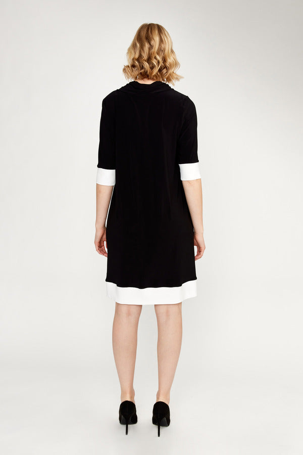 JOSEPH RIBKOFF Hooded Sweater Dress