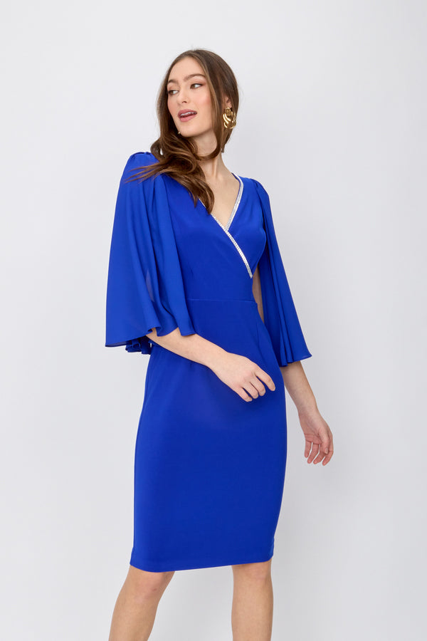 Joseph Ribkoff 242732 Wrap Front Dress