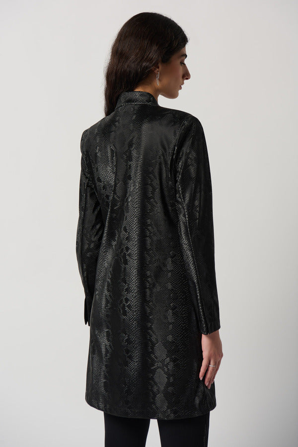 Joseph Ribkoff Snakeskin Button-up Coat