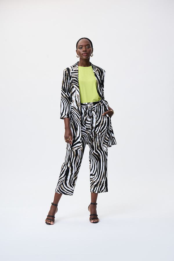 JOSEPH RIBKOFF Animal Print Pants